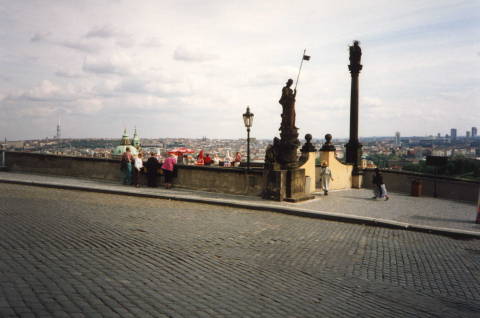 Ausblick vom Hradschin, Prag, Tschechien